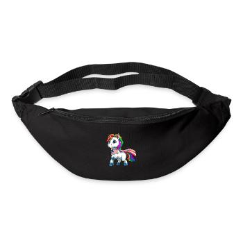 Einhorn 4. Juli - Americorn Patriotisches - Gürteltasche - Schwarz - Vorne