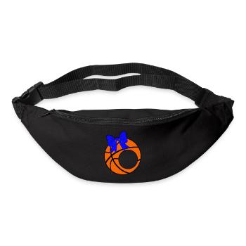 Basket-ball - Sac banane - noir - Devant
