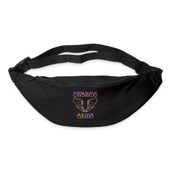 Uterus-Bande - Gürteltasche - Schwarz - Vorne