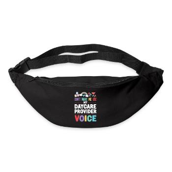 Fournisseur de services de garde d’enfants Enseignant - Sac banane - noir - Devant