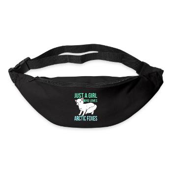 Polarfuchs - Gürteltasche - Schwarz - Vorne