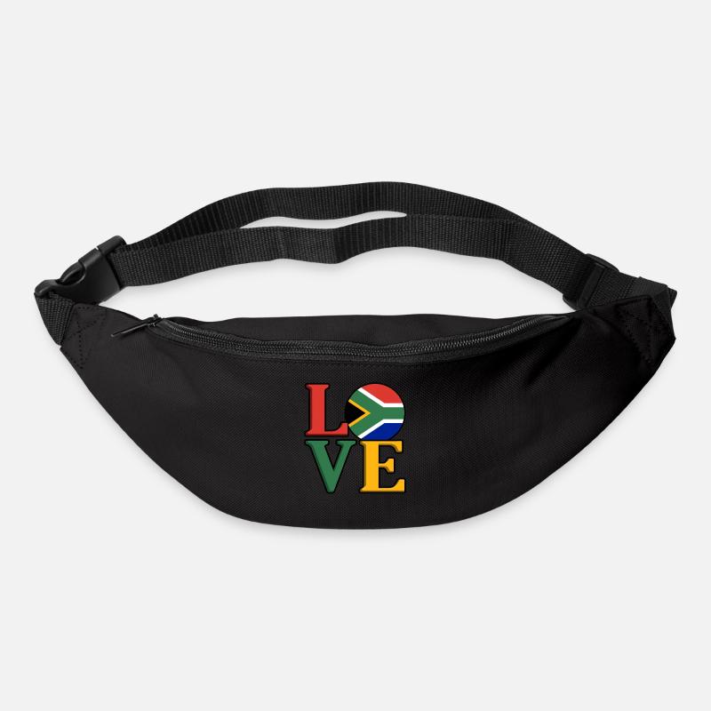 Südafrika - Gürteltasche - Schwarz