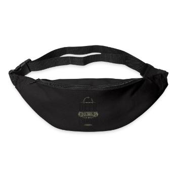 Buck Deer Hunting Hunter Vintage - Sac banane - noir - Devant