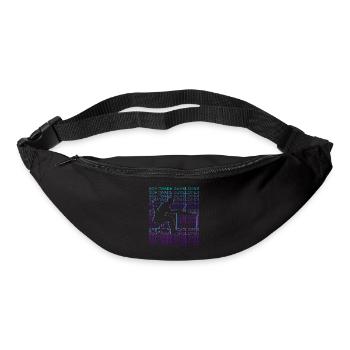 Développeur de logiciels Développement de logiciels Retro - Sac banane - noir - Devant