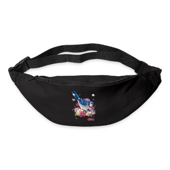 Blaue Chara - Gürteltasche - Schwarz - Vorne