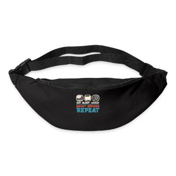 Bogenschütze Bogensport Pfeil Bogen Bogenschießen - Gürteltasche - Schwarz - Vorne