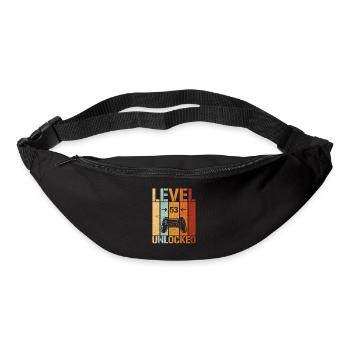 53rd Birthday Level 53 unlocked - Bum bag - black - Front