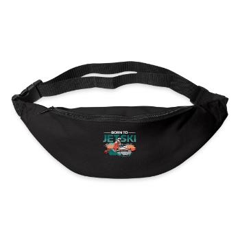 Jetski Sports Nautiques Mer Été Lac Cadeau de Vacances - Sac banane - noir - Devant