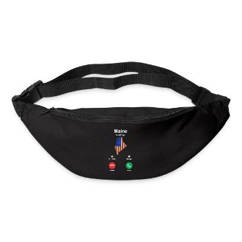 Visit To Maine Gift - Bum bag - black - Front