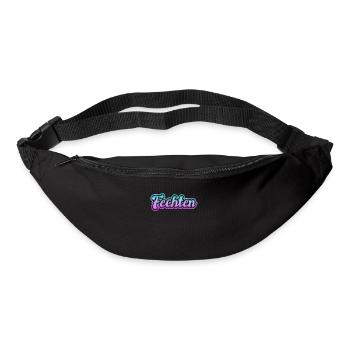 Fechten - Gürteltasche - Schwarz - Vorne