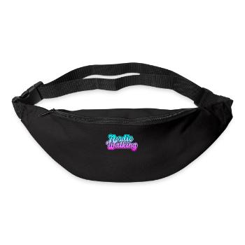 Nordic Walking - Gürteltasche - Schwarz - Vorne