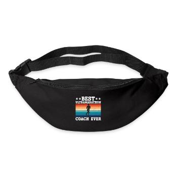 Bester Ultramarathon-Trainer aller Zeiten - Gürteltasche - Schwarz - Vorne