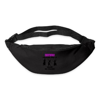 ZERTIFIZIERTER BESTER LEHRER - Gürteltasche - Schwarz - Vorne
