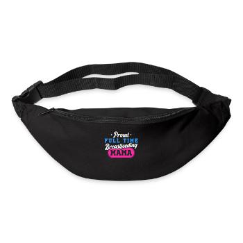 Breastfeeding Normalized Proud Full Time - Bum bag - black - Front