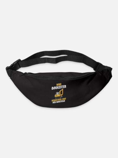 Bauleiter Bauherr und Eigenheim - Gürteltasche - Schwarz