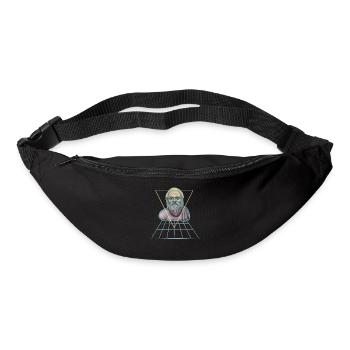 Sokrates Griechischer Philosoph Modern - Gürteltasche - Schwarz - Vorne