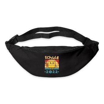 Schule 2022 1. Klasse Kawaii Schulbeginn T shirt - Gürteltasche - Schwarz - Vorne