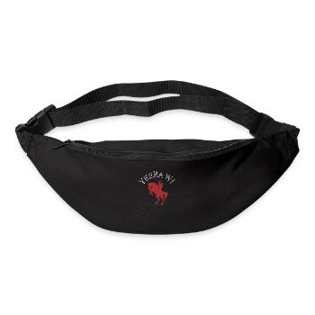 Yeehaw Cowboy Western Land Vintage Rodeo Riding - Bum bag - black - Front