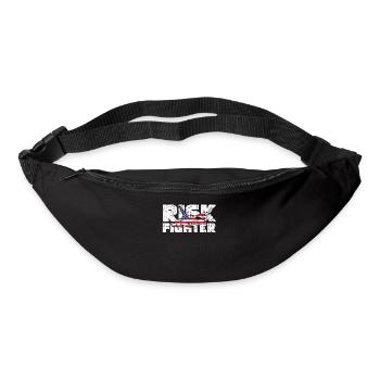 Jet Fighter Pilot Risk Fighter Aviation American - Bum bag - black - Front