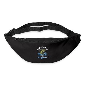 It's enough for me I go fishing fisherman angler - Bum bag - black - Front
