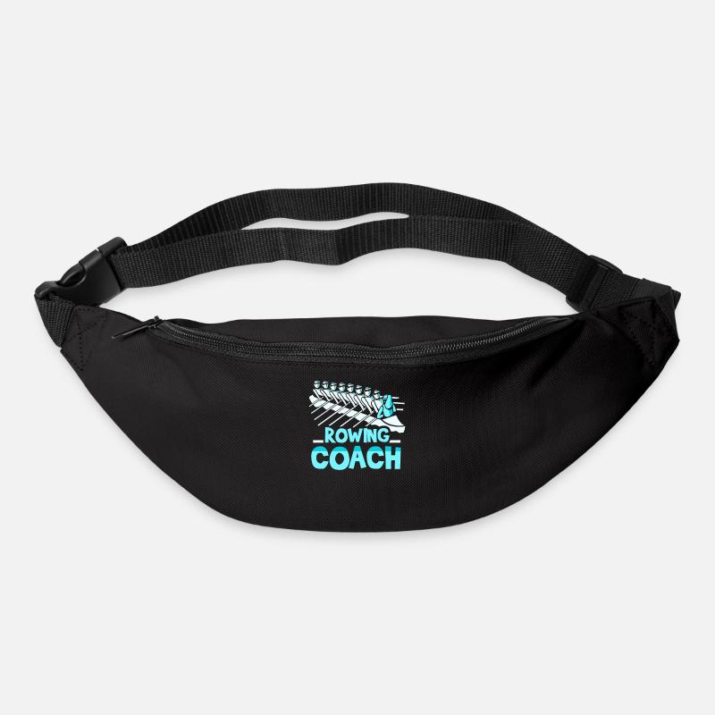 Rudertrainer Trainer Ruderboot Rudern Ruderer - Gürteltasche - Schwarz