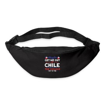 Chilean from me Chile Souvenir - Bum bag - black - Front