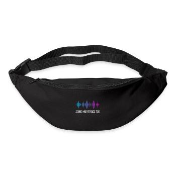 Physik Physiker - Gürteltasche - Schwarz - Vorne