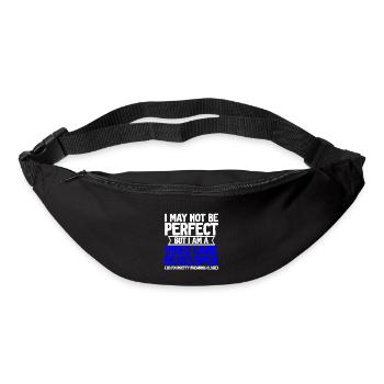 Not be perfect but i am a video game developer 2 - Bum bag - black - Front