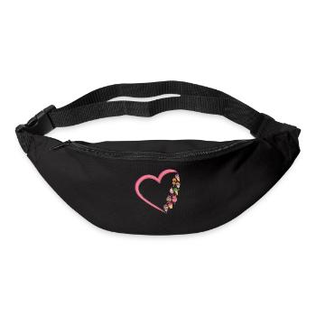 Crème glacée Heart Cone Popsicle - Sac banane - noir - Devant