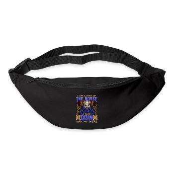 Norse Viking Mythology Design for Viking Warriors - Gürteltasche - Schwarz - Vorne
