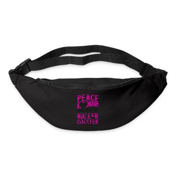 Roller Coaster Girl Vintage Peace - Bum bag - black - Front
