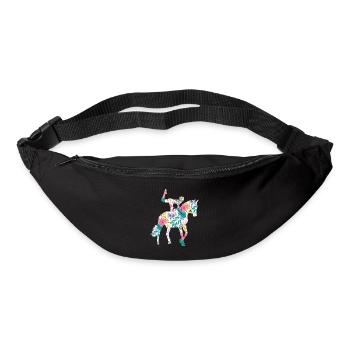 Voûte Volti Voûte Chevaux Chevaux Filles - Sac banane - noir - Devant