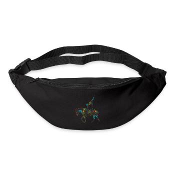 Voûte Volti Voûte Chevaux Chevaux Filles - Sac banane - noir - Devant