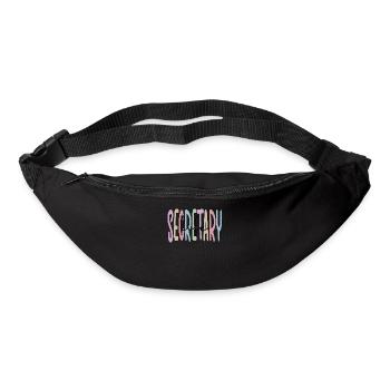 Proud Secretary Appreciation Office Worker - Bum bag - black - Front