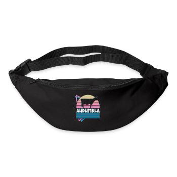 Audumbla Norse Mythology Prehistoric Cow Retro - Bum bag - black - Front