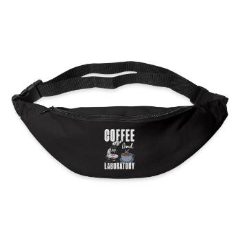 Technicien de laboratoire Technicien de laboratoire Coffee Science Gift - Sac banane - noir - Devant