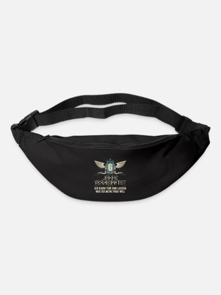 6 Jahre verheiratet kann tun 6.Hochzeitstag - Gürteltasche - Schwarz