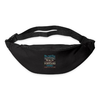 Deltiology card Colleting Deltiologist postcard - Bum bag - black - Front