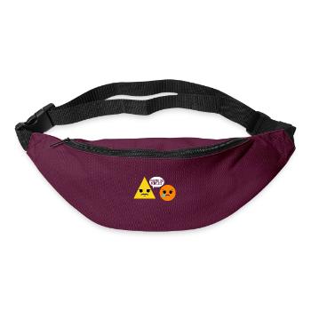 Math Teacher Mathematics - Bum bag - burgundy - Front