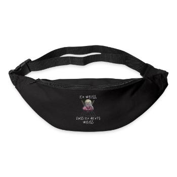 Sokrates Griechischer Philosoph - Gürteltasche - Schwarz - Vorne