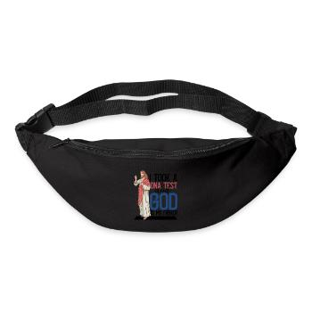 I Took A DNA Test And God Is My Father 20 - Gürteltasche - Schwarz - Vorne