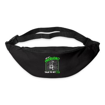 Robot Robotics Engineer Costume Robot - Bum bag - black - Front