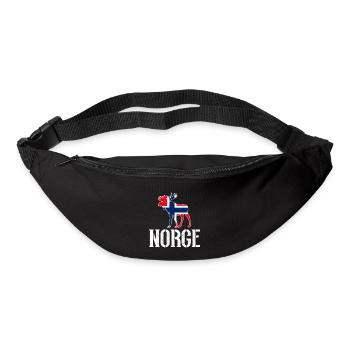 Norwegen - Gürteltasche - Schwarz - Vorne