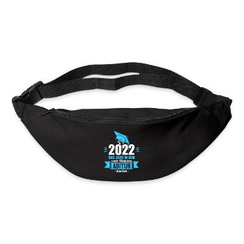 Abitur Gymnasium Damen und Herren Abi 2022 - Gürteltasche - Schwarz - Vorne