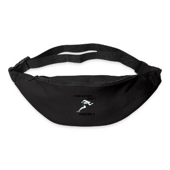À vos marques.. Prêts? Partez! - Sac banane - noir - Devant