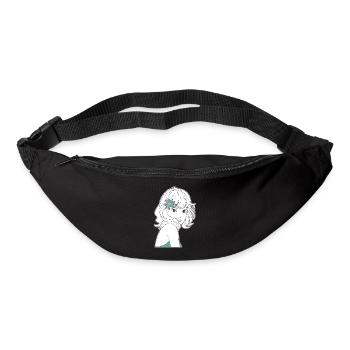 Manga Girl Anime - Bum bag - black - Front