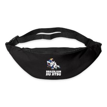 Jiu Jitsu Hai und Tiger Brasilianisches Jiu Jitsu - Gürteltasche - Schwarz - Vorne