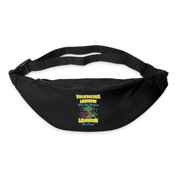 Volksschullehrerin Volksschule Lehrkraft Lehrerin - Gürteltasche - Schwarz - Vorne