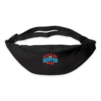 Adopts Adopts Foster Father Foster Mother - Bum bag - black - Front
