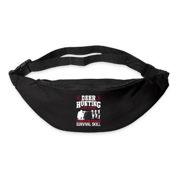 Buck Deer Hunting Hunter Zombie - Bum bag - black - Front